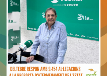 Deltebre respon amb 9.454 al·legacions a la proposta d’atermenament de l’Estat