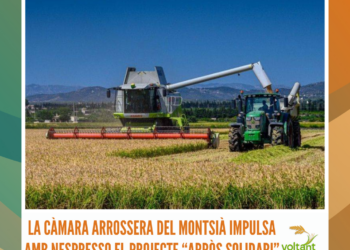 La Càmara Arrossera del Montsià impulsa amb Nespresso el projecte “Arròs Solidari”