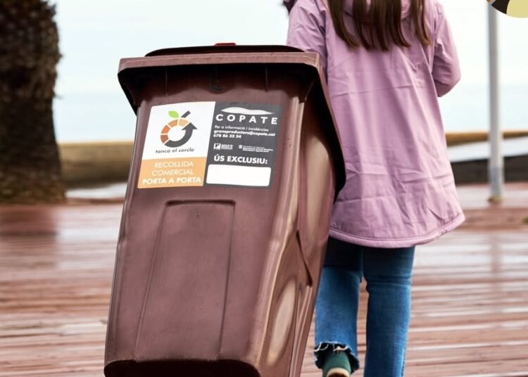 El COPATE i l’Ajuntament de Camarles coordinen una campanya per millorar la recollida porta a porta de residus orgànics comercials