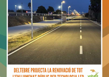 Deltebre projecta la renovació de tot l’enllumenat públic per tecnologia LED