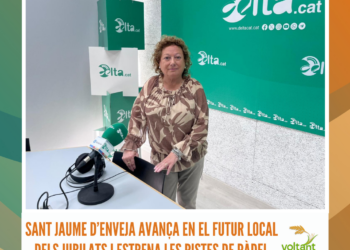 Sant Jaume d’Enveja avança en el futur local dels jubilats i estrena les pistes de pàdel