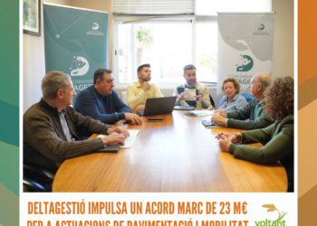 DeltaGestió impulsa un acord marc de 23 M€ per a actuacions de pavimentació i mobilitat