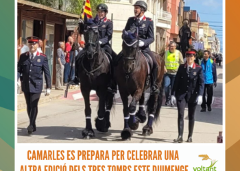 Camarles es prepara per celebrar una altra edició dels Tres Tombs este diumenge