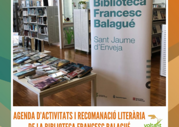 Agenda d’activitats i recomanació literària de la Biblioteca Francesc Balagué de Sant Jaume d’Enveja