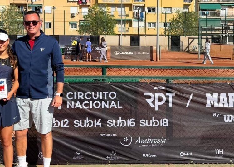 Anna Serral, l’ampollera subcampiona en un torneig del prestigiós circuit MARCA a València