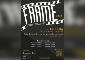 L’Ampolla acull una nova edició del FRAME Film Festival i reforça l’aposta pel cinema de proximitat