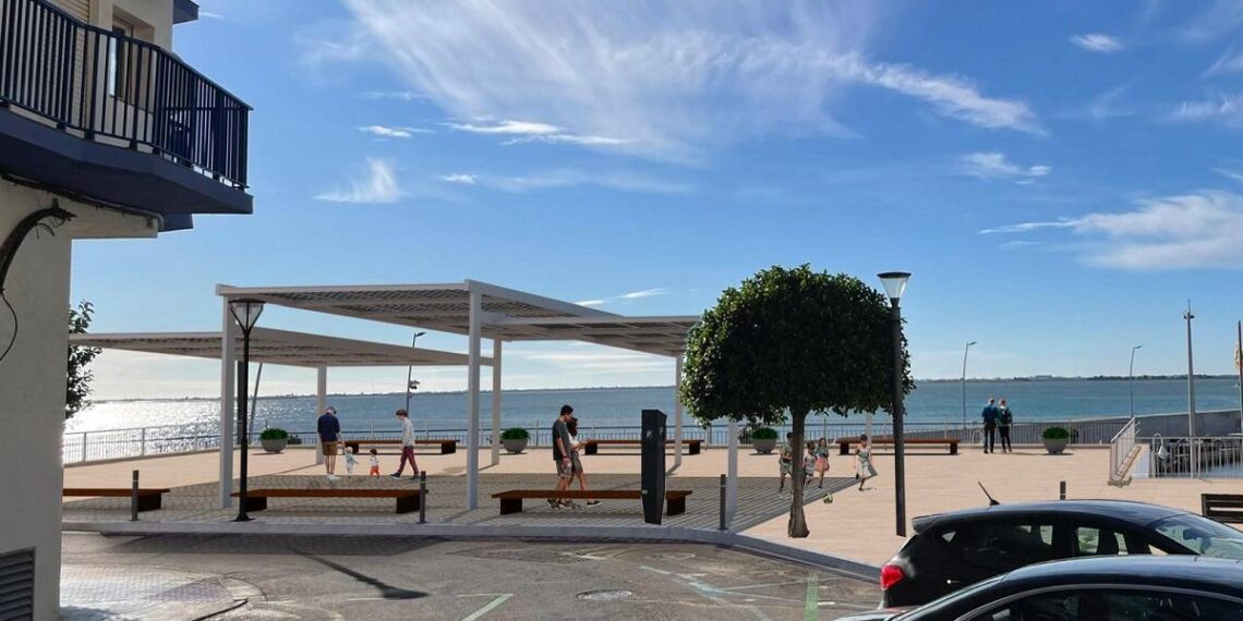 Finalitza la millora i integració de la plaça-mirador al port de l’Ampolla