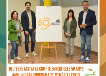 Deltebre activa el compte enrere dels 50 anys amb un gran programa de memòria i futur