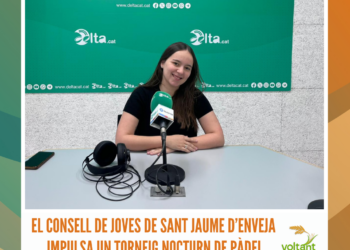 El Consell de Joves de Sant Jaume d’Enveja impulsa un torneig nocturn de pàdel