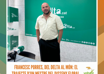 Francesc Porres, del Delta al món: el trajecte d’un mestre del disseny floral