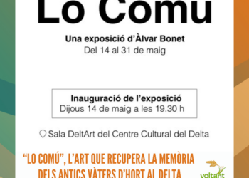 “Lo Comú”, l’art que recupera la memòria dels antics vàters d’hort al Delta