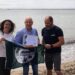 L’Ampolla acull una jornada del CRAM amb l’alliberament d’una tortuga marina