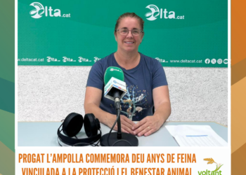 Progat l’Ampolla commemora deu anys de feina vinculada a la protecció i el benestar animal