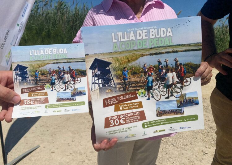 El Buda & Bike de Sant Jaume d’Enveja mostrarà un any més la màgia de l’Illa de Buda pedalant
