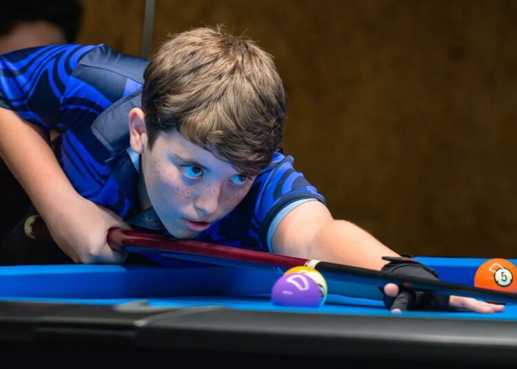 Samuel Bru Tena, cinquè d’Europa Sub-17 de billar americà amb només 13 anys