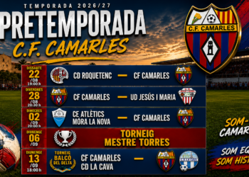 El CF Camarles continua la pretemporada amb una nova prova davant el Jesús i Maria
