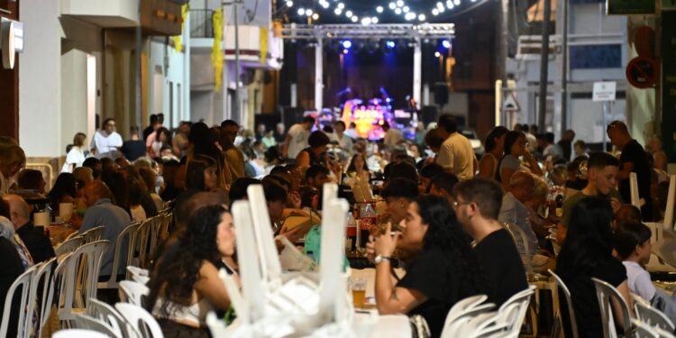 sopar popular Festes hortets