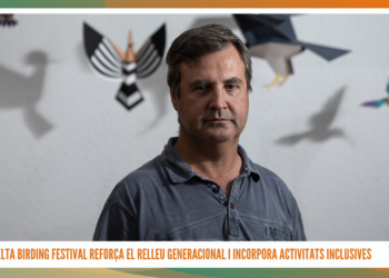 director del Festival Delta Birding, Francesc Kirchner