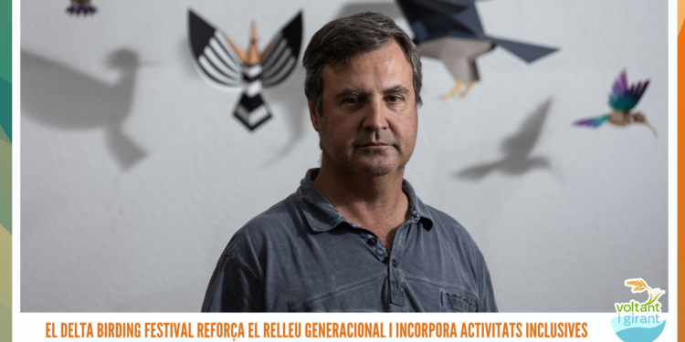 director del Festival Delta Birding, Francesc Kirchner