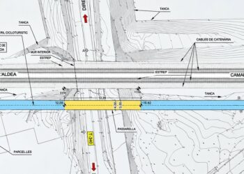Camarles projecta un pont sobre la T-340 per completar la Via Verda