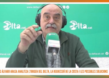 El geòleg Álvaro Arasa analitza l’origen del Delta, la regressió de la costa i les possibles solucions