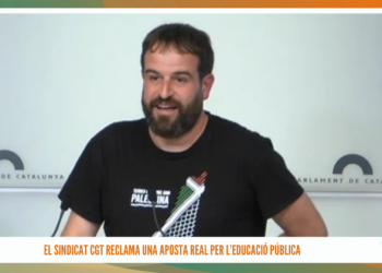 El sindicat CGT reclama una aposta real per l’educació pública