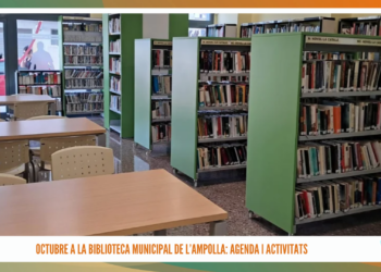 Octubre a la biblioteca Municipal de l’Ampolla: Agenda i activitats