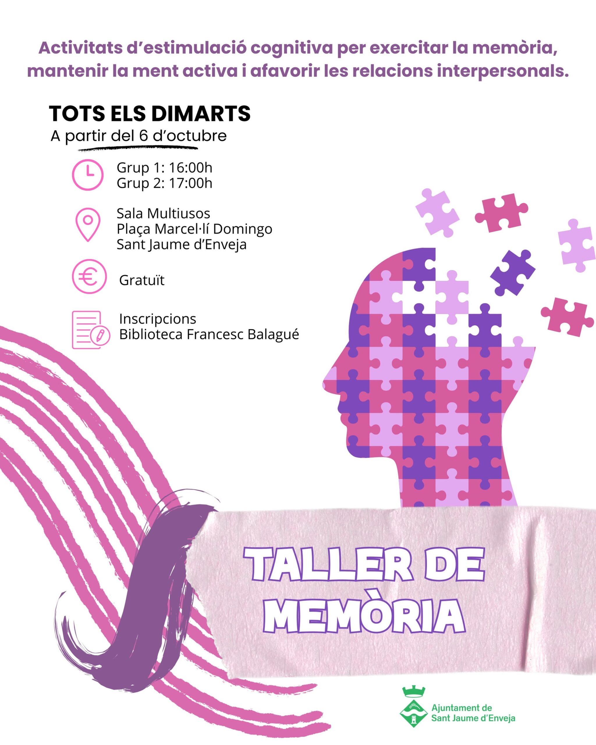 Taller Sant Jaume d'Enveja