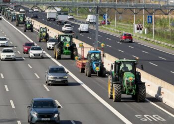 Pagesos del Delta es mobilitzen a Barcelona per reclamar mesures urgents per al sector